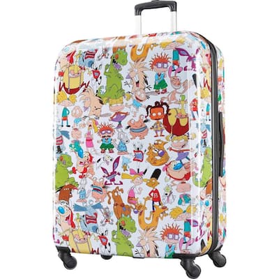 American Tourister - Nickelodeon 28" Spinner - Yellow/White/Red/Purple/Orange/Green/Blue