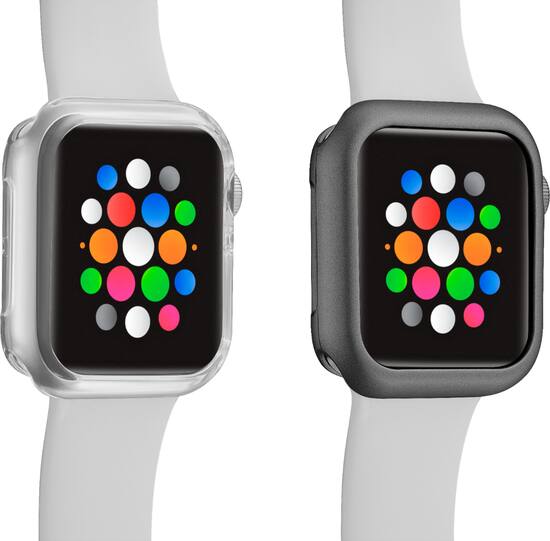 Modal™ Bumper for Apple Watch™ 40mm (2-Pack) Clear/Space