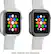 Alt View 20. Modal™ - Bumper for Apple Watch™ 40mm (2-Pack) - Clear/Space Gray.