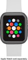 Alt View Zoom 13. Modal™ - Bumper for Apple Watch™ 44mm (2-Pack) - Clear/Space Gray.