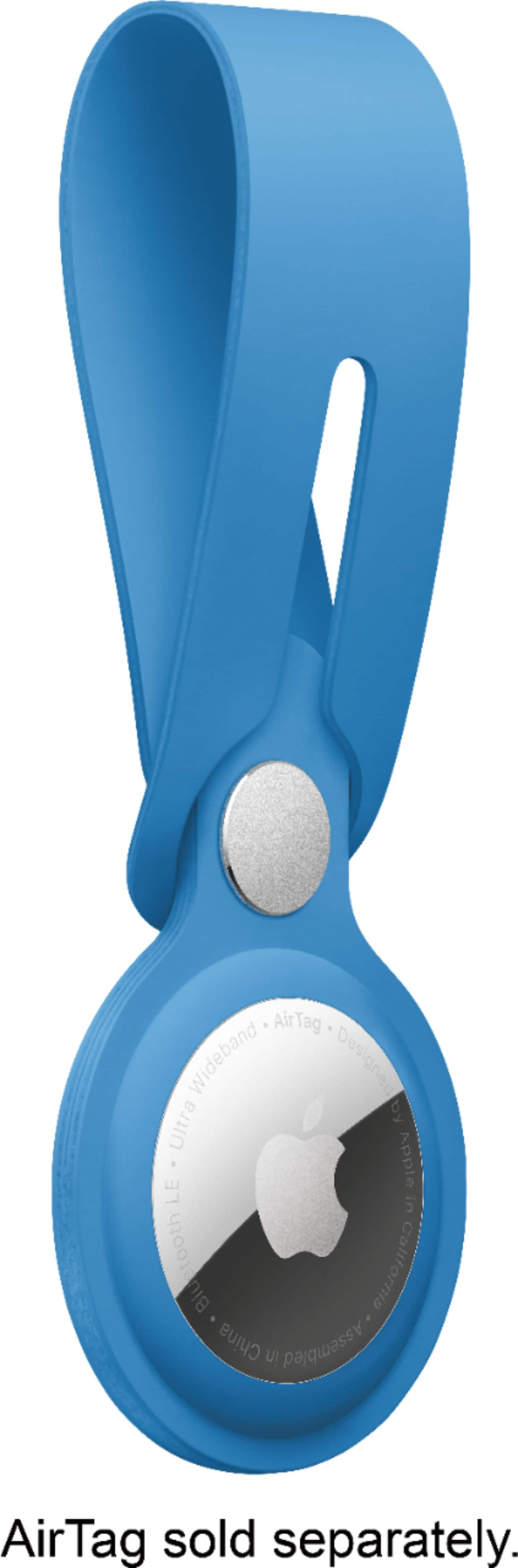 Alt View 11. Apple - AirTag Loop - Capri Blue.