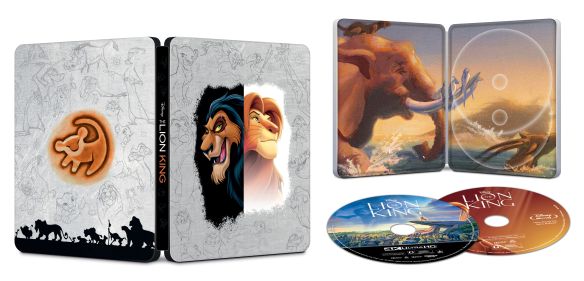 Lion King [SteelBook] [Includes Digital Copy] [4K Ultra HD Blu-ray/Blu-ray] [Only @ Best Buy] [1994]