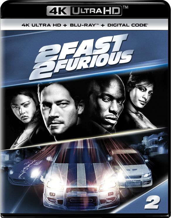 2 Fast 2 Furious [Includes Digital Copy] [4K Ultra HD Blu-ray/Blu-ray] [2003]