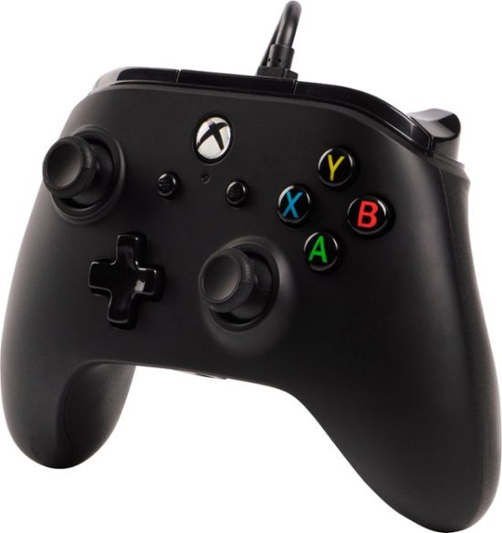 PowerA Enhanced Wired Controller for Xbox One Matte Black 1505660-01 ...
