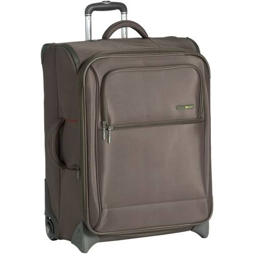 Front Standard. Delsey - Helium SuperLite Travel/Luggage Case (Trolley) for Travel Essential - Brown.