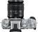 Top. Fujifilm - X Series X-T3 Mirrorless Camera with XF18-55mm F2.8-4 R LM OIS Lens - Silver.