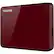 Alt View 11. Toshiba - Canvio 1TB External USB 3.0 Portable Hard Drive - Red.