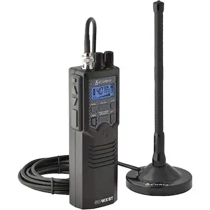 Angle. Cobra - 40-Channel CB Radio.