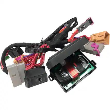 Front. iDatalink - T-Harness for Select 2008-2018 Audi and Volkswagen Vehicles - Black.