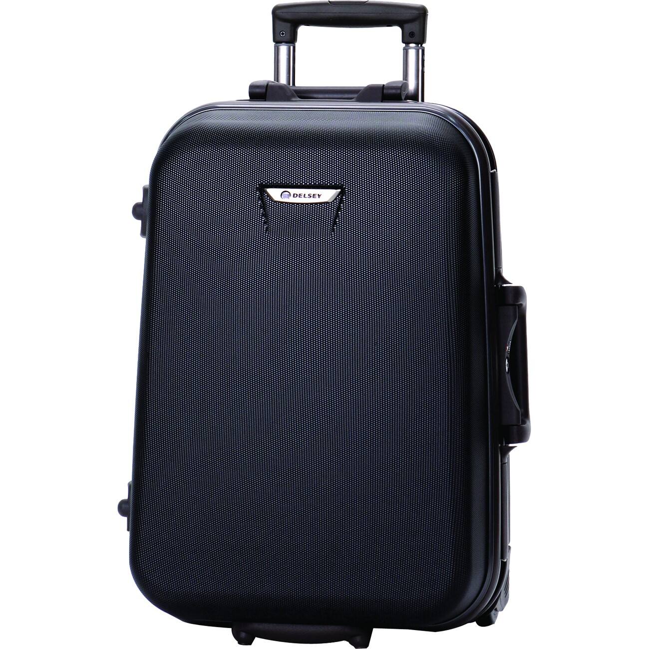 Best Buy Delsey Carryon Expandable Suiter Trolley with Brown Trim
