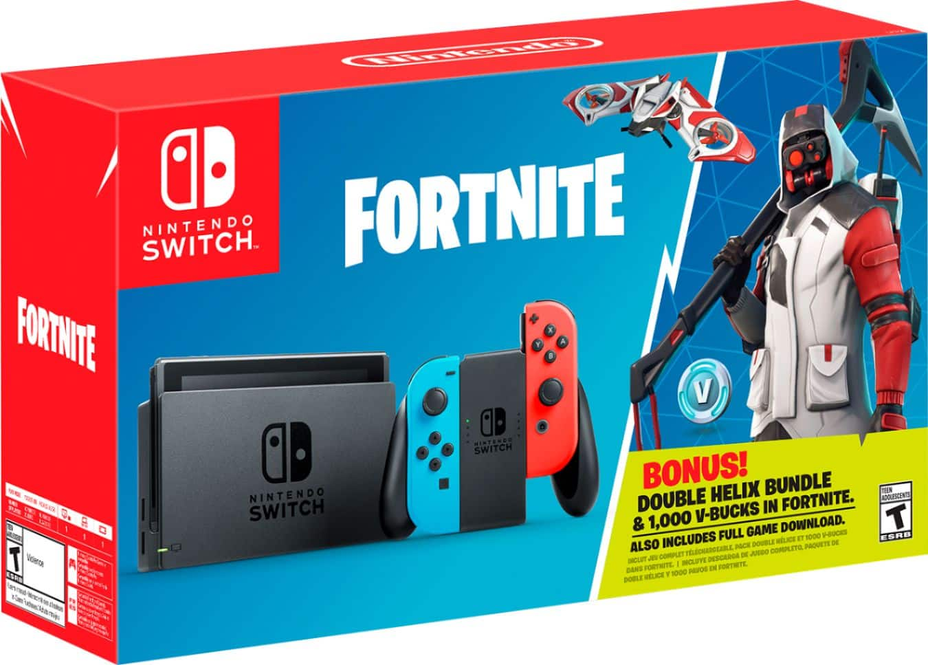 nintendo switch with fortnite