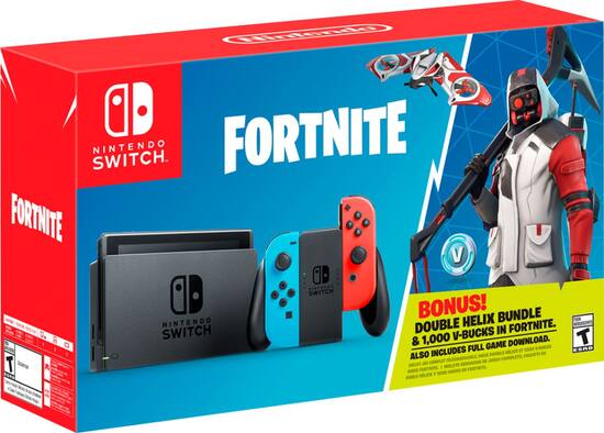 Nintendo Switch Fortnite Double Helix Console Bundle Multi ... - 550 x 394 jpeg 53kB