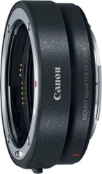 Canon - EF-EOS R5, EOS R6, EOS R and EOS RP Lens Mount Adapter - Angle_Zoom