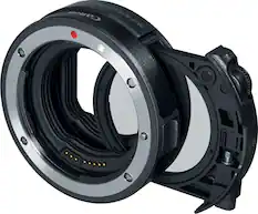 Angle. Canon - EF-EOS R Drop-In Filter Lens Mount Adapter with Drop-In Circular Polarizing Filter A.