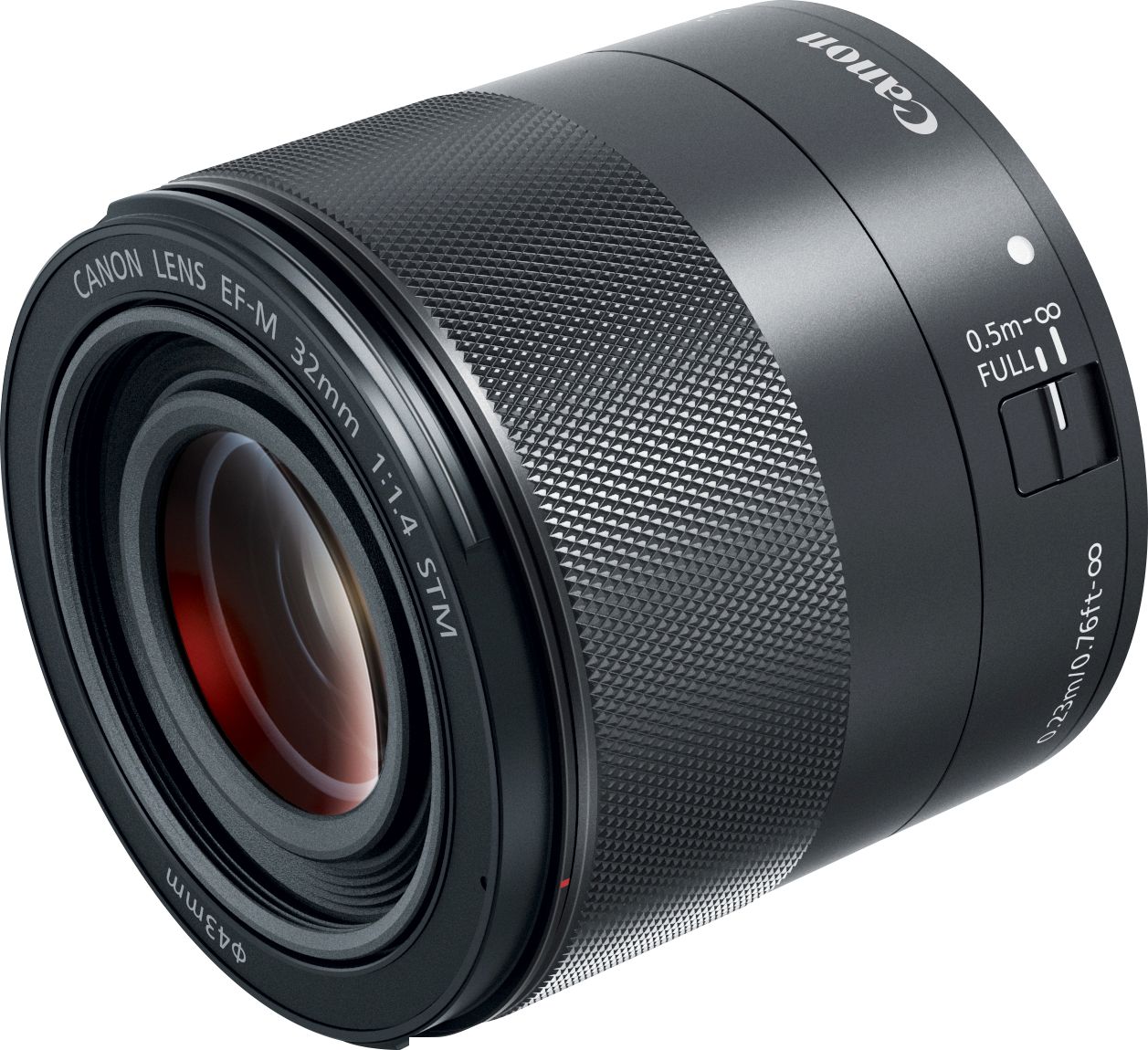 Canon EF-M32mm F1.4 STM Standard Prime Lens for EOS M Cameras Black  2439C002 - Best Buy