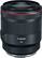 Front. Canon - RF50mm F1.2 L USM Standard Prime Lens for EOS R-Series Cameras - Black.
