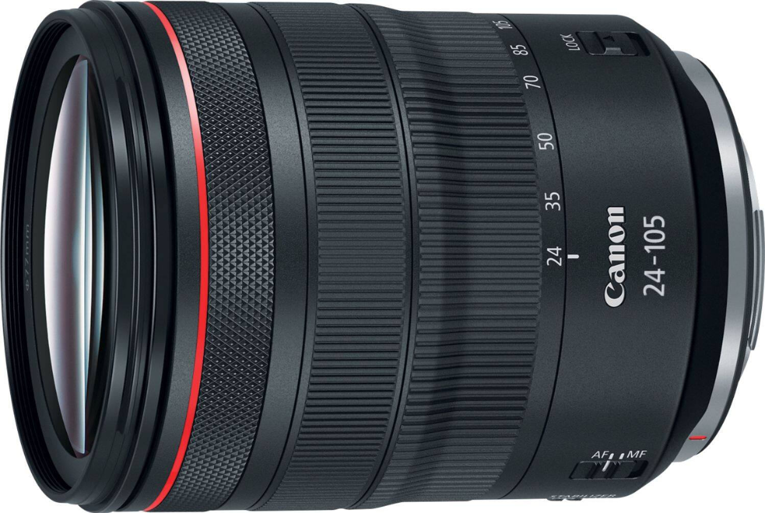 Canon RF24-105mm F4 L IS USM Standard Zoom for EOS R-Series Cameras Black  2963C002 - Best Buy