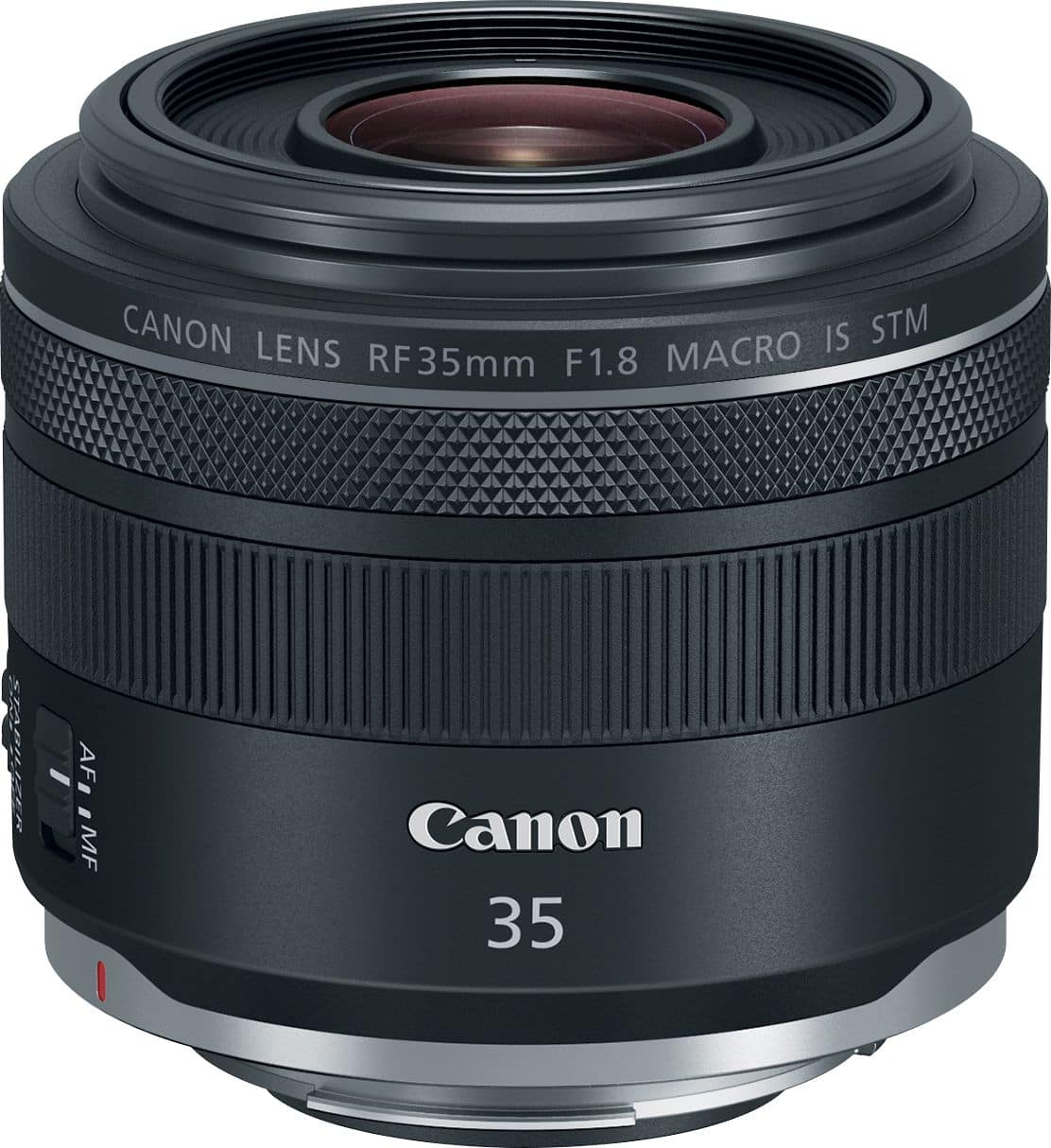 Canon RF35mm F1.8 Macro IS STM Macro Lens for EOS R-Series Cameras Black  2973C002 - Best Buy