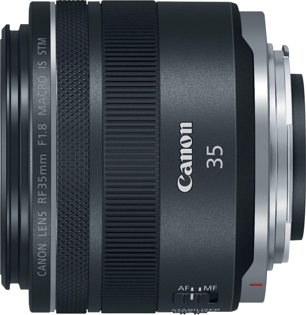 Canon RF35mm F1.8 Macro IS STM Macro Lens for EOS R-Series Cameras 