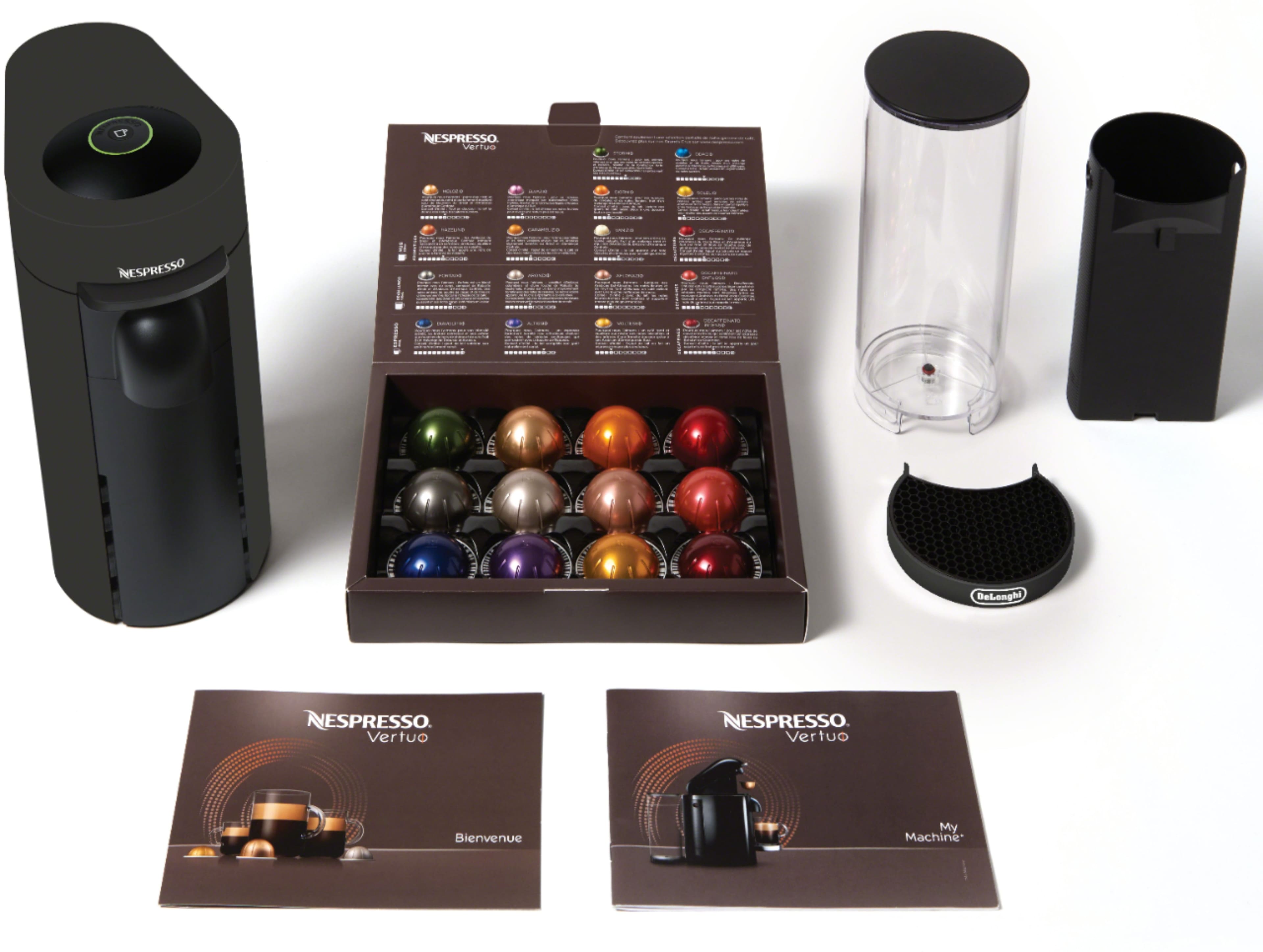 NESPRESSO Vertuo
NESPRESSO +
DeLonghi NESPRESSO Vertuo
Bienvenue My Machine