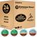 Front. Keurig - Espresso Roast Variety Sampler K-Cup Pods (24-Pack).