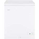 Front Zoom. Hotpoint - 5.1 Cu. Ft. Chest Freezer - White.