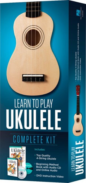 Hal Leonard – 4-String Ukulele – learn to play kit.