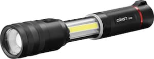 Coast - 650 Lumen LED Flashlight - Black - Front_Zoom