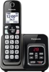 Angle. Panasonic - KXTGD530M DECT 6.0 Expandable Cordless Phone System with Digital Answering System - Metallic Black.