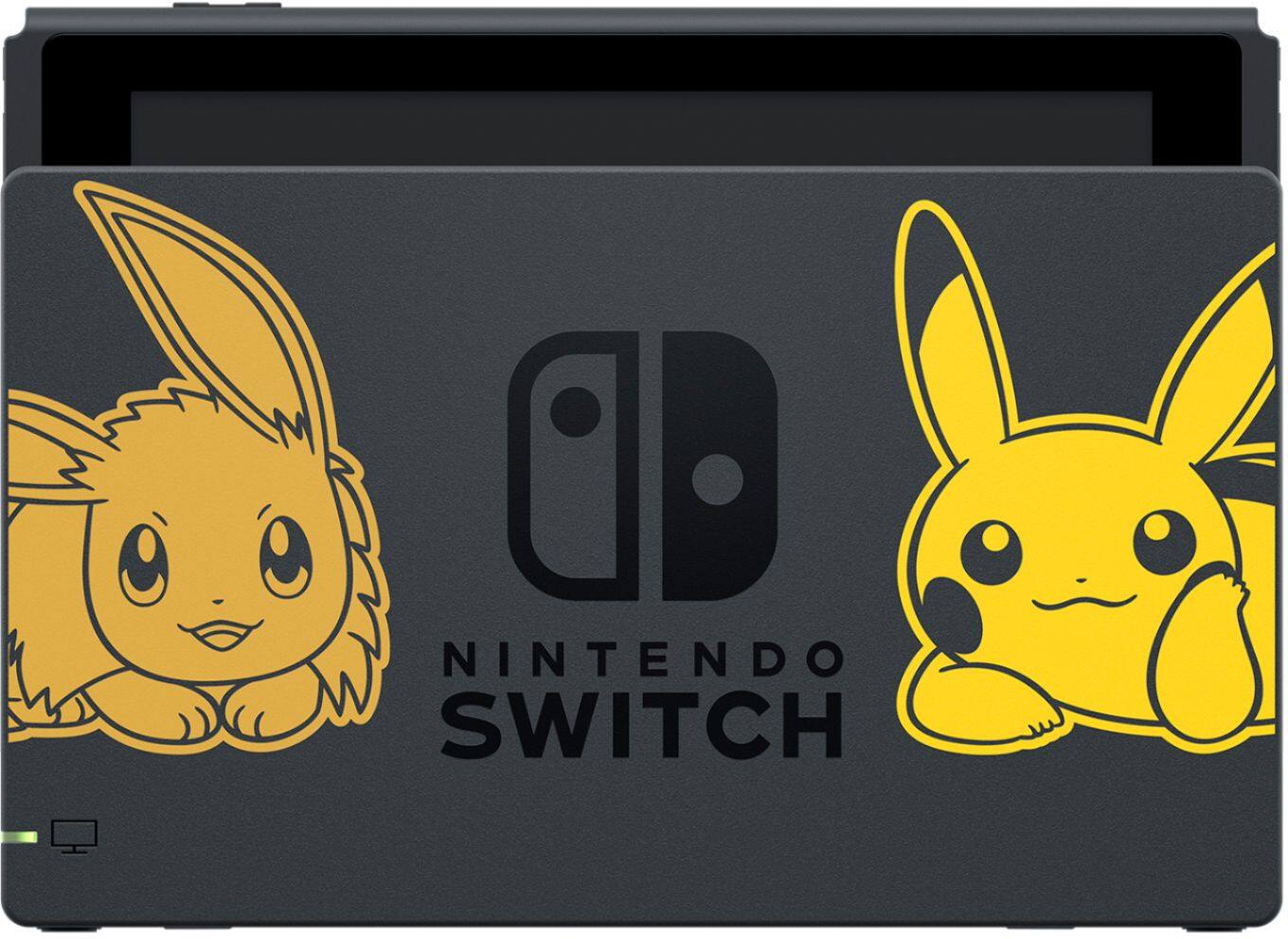 Alt View 14. Nintendo - Switch Pikachu & Eevee Edition with Pokémon: Let's Go, Pikachu! + Poké Ball Plus - Gray.