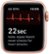 Alt View Zoom 14. Apple Watch Series 5 (GPS + Cellular) 40mm Gold Aluminum Case with Pink Sand Sport Band - Gold Aluminum (Verizon).