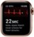Alt View Zoom 14. Apple Watch Series 5 (GPS + Cellular) 40mm Gold Stainless Steel Case with Stone Sport Band - Gold Stainless Steel (Verizon).
