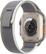 Alt View 12. Apple - Apple Watch Ultra 2 (GPS + Cellular) 49mm Titanium Case with Green/Gray Trail Loop with Blood Oxygen - M/L - Titanium.