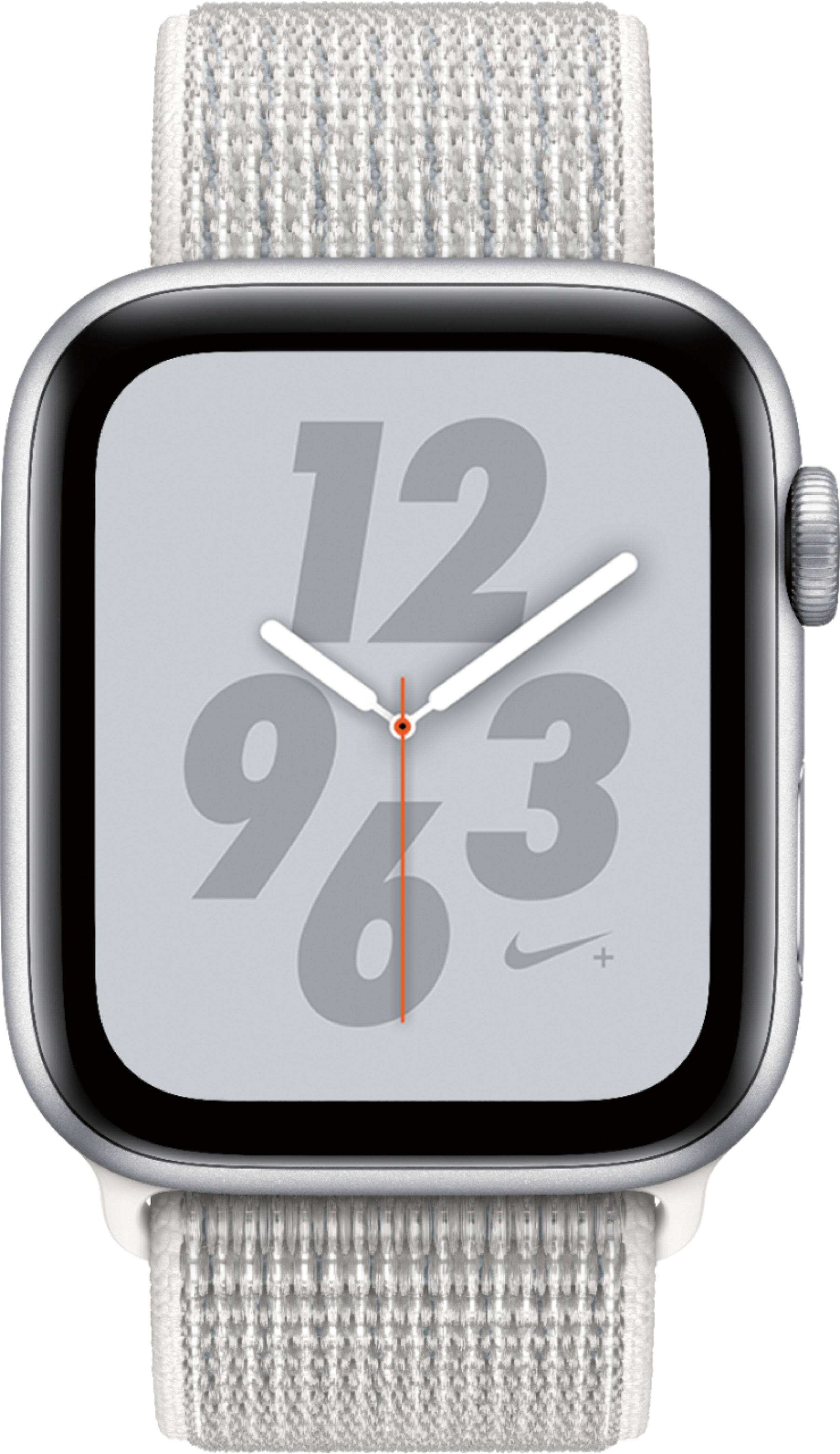 Apple watch 4 silver on sale nike