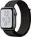 Left. Apple - Apple Watch Nike+ Series 4 (GPS + Cellular) 44mm Space Gray Aluminum Case with Black Nike Sport Loop.