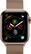 Alt View 11. Apple - Apple Watch Series 4 (GPS + Cellular) 40mm Gold Stainless Steel Case with Gold Milanese Loop.
