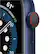 Alt View 11. Apple - Apple Watch Series 6 (GPS + Cellular) 44mm Aluminum Case with Deep Navy Sport Band - Blue.
