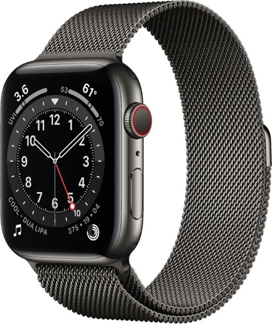 Apple Watch Series 6 (GPS + Cellular) 44mm Graphite Stainless Steel