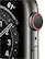 Alt View 11. Apple - Apple Watch Series 6 (GPS + Cellular) 44mm Graphite Stainless Steel Case with Graphite Milanese Loop - Space Gray.