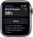 Alt View 12. Apple - Apple Watch Series 6 (GPS + Cellular) 44mm Graphite Stainless Steel Case with Graphite Milanese Loop - Space Gray.