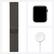 Alt View 15. Apple - Apple Watch Series 6 (GPS + Cellular) 44mm Graphite Stainless Steel Case with Graphite Milanese Loop - Space Gray.