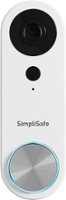 SimpliSafe - Pro Video Doorbell - Wired - White - Front_Zoom