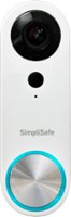 SimpliSafe - Video Doorbell Pro - Wired - White - Front_Zoom