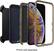 Alt View 13. OtterBox - Defender Series Pro Case for Apple® iPhone® XS - Blue.