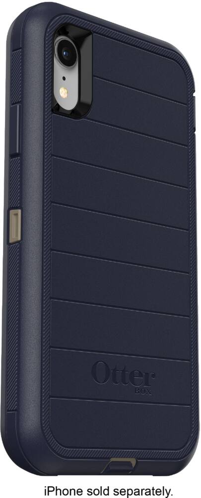 defender series pro case for apple iphone xr - blue defender series pro case for apple iphone xr - blue