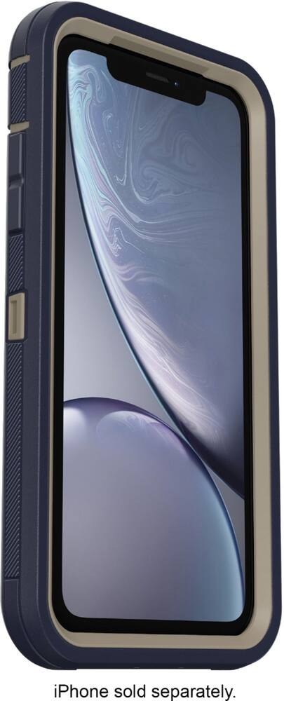 defender series pro case for apple iphone xr - blue defender series pro case for apple iphone xr - blue