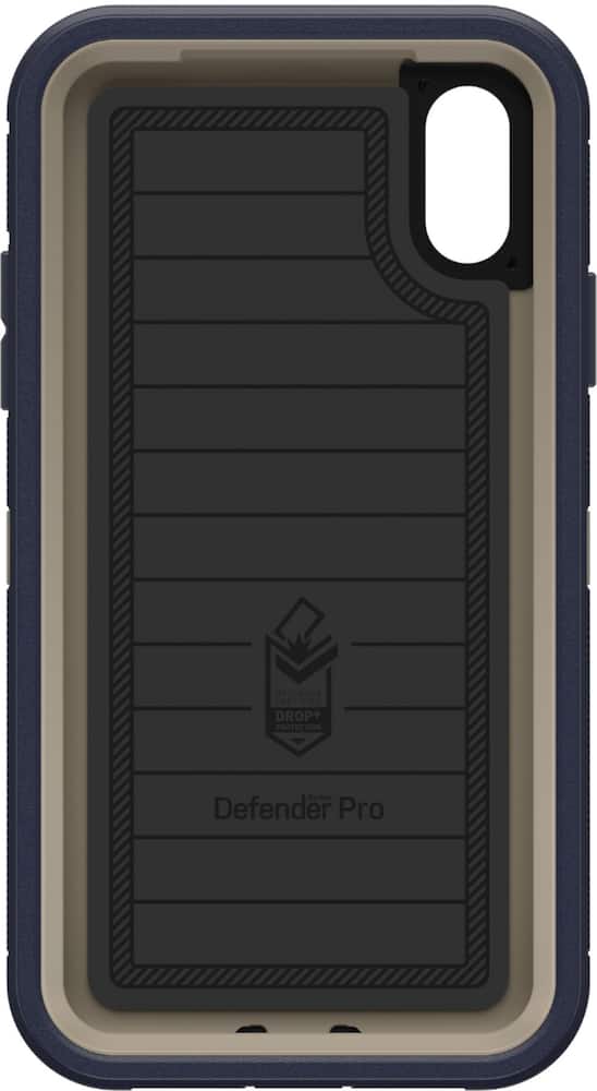 defender series pro case for apple iphone xr - blue defender series pro case for apple iphone xr - blue