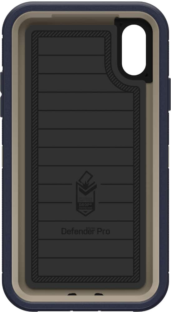 defender series pro case for apple iphone xr - blue