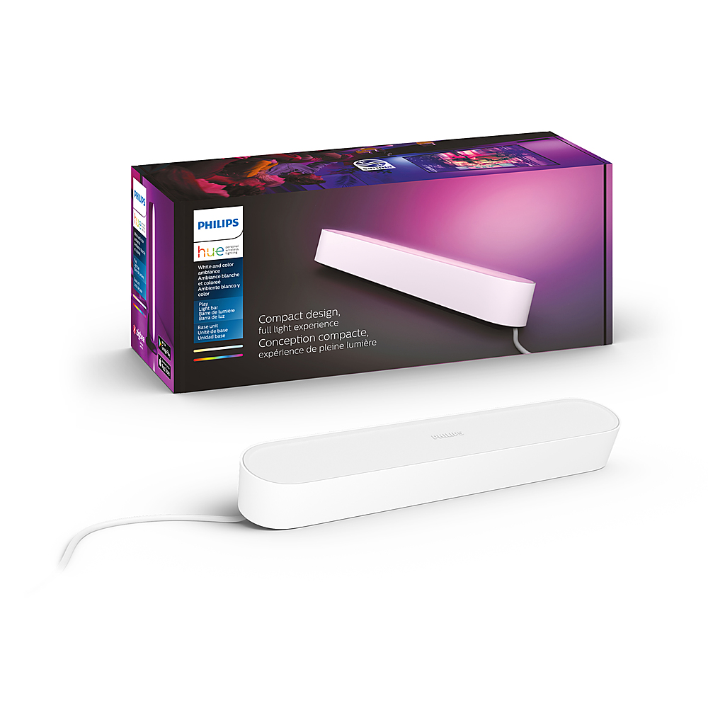 Philips Hue Play Smart LED Bar Light White and Color Ambiance 7820131U7 -  Best Buy