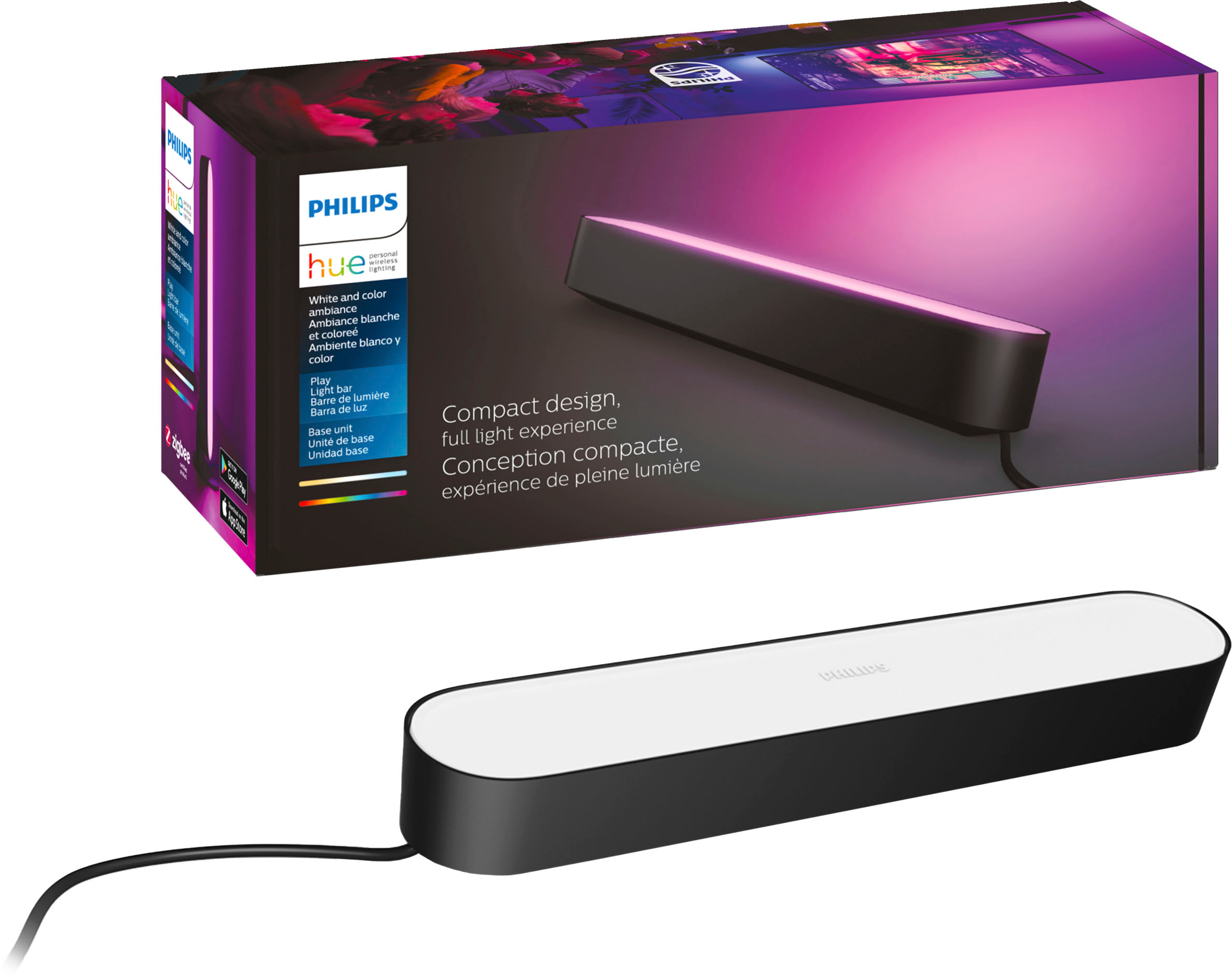Philips Hue Play 7820330U7 White and Color Ambiance LED Bar Light for sale online 
